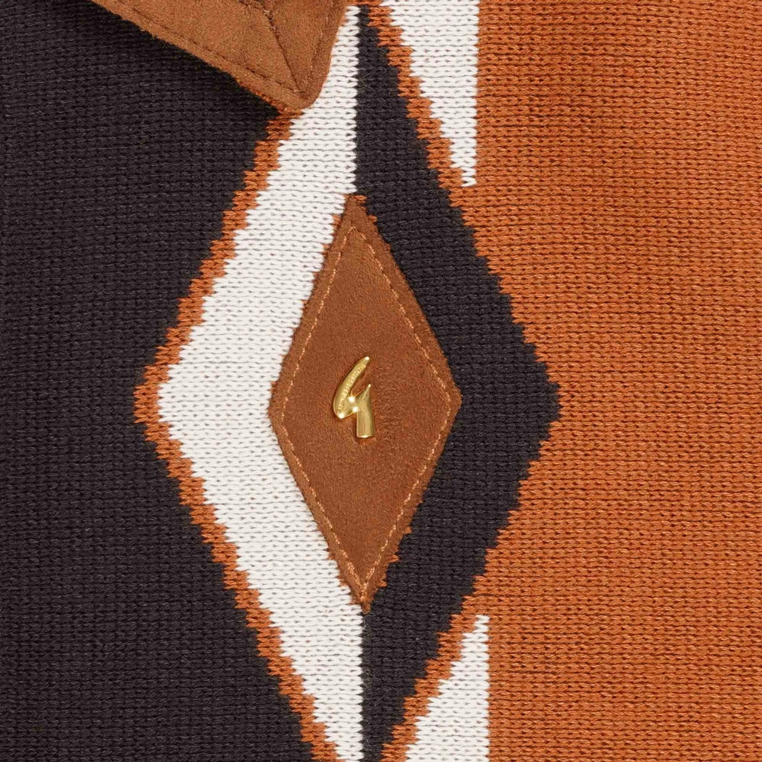 Gabicci Vintage 1973 50th Anniversary Penfold Polo Shirt - Toffee 3 Gabicci Vintage 1973 50th Anniversary Penfold Polo Shirt - Toffee - Image 3