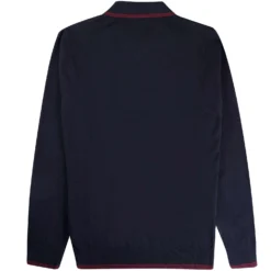 Gabicci Vintage 1973 Carlson Tonal Knit Polo Shirt - Navy -Lacoste Cloth Shop gabicci vintage 1973 carlson tonal knit polo shirt navy p60770 901809 image