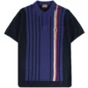 Gabicci Vintage 1973 Fellow Polo Shirt - Navy