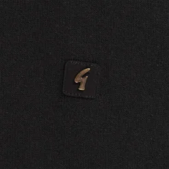 Gabicci Vintage 1973 Francesco Long Sleeved Polo Shirt - Black -Lacoste Cloth Shop gabicci vintage 1973 francesco long sleeved polo shirt black p60751 901593 image