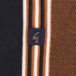 Gabicci Vintage 1973 Hanson Long Sleeve Polo Shirt - Navy -Lacoste Cloth Shop gabicci vintage 1973 hanson long sleeve polo shirt navy p60777 902063 image