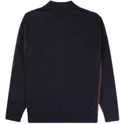 Gabicci Vintage 1973 Hanson Long Sleeve Polo Shirt - Navy -Lacoste Cloth Shop gabicci vintage 1973 hanson long sleeve polo shirt navy p60777 902069 image