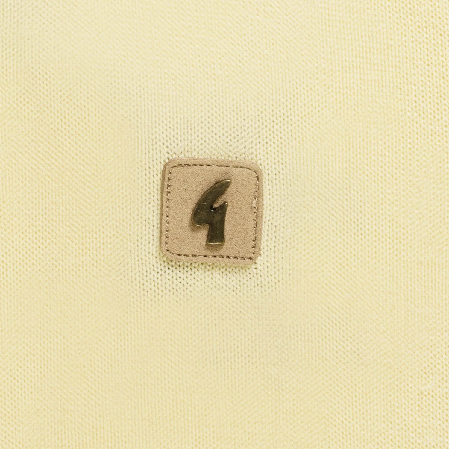Gabicci Vintage 1973 Jackson Polo Shirt - Butter 3 Gabicci Vintage 1973 Jackson Polo Shirt - Butter - Image 3