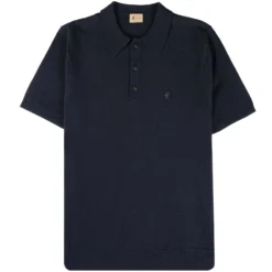 Gabicci Vintage 1973 Jackson Polo Shirt - Navy