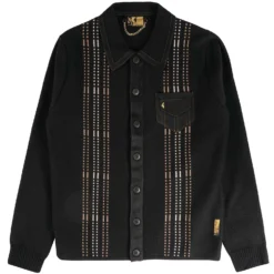 Gabicci Vintage 1973 Jimmy Shirt - Black