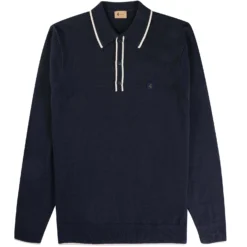 Gabicci Vintage 1973 Lineker Polo Shirt - Navy