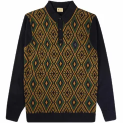 Gabicci Vintage 1973 Tanner Polo Shirt - Navy