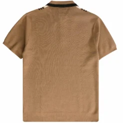 Gabicci Vintage 1973 X Stuarts Searle Polo Shirt - Camel -Lacoste Cloth Shop gabicci vintage 1973 x stuarts searle polo shirt camel p58625 857239 image