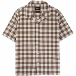 Howlin' Cocktail D’Amore - Brown Check Seersucker