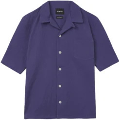 Howlin' Cocktail Shirt - Purple Seersucker