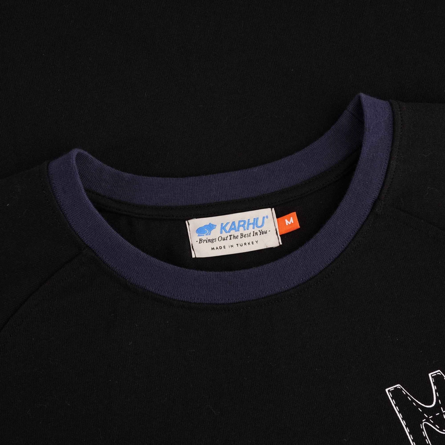 Karhu M Symbol T-Shirt - Jet Black 2 Karhu M Symbol T-Shirt - Jet Black - Image 2