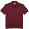 Lacoste Classic Pique Polo Shirt - Bordeaux