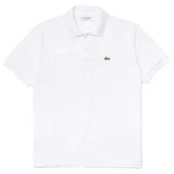 Lacoste Classic Pique Polo Shirt - White