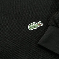Lacoste Pique LS Polo Shirt - Black -Lacoste Cloth Shop lacoste pique ls polo shirt black p25741 101198 image