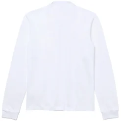 Lacoste Pique LS Polo Shirt - White -Lacoste Cloth Shop lacoste pique ls polo shirt white p25742 838537 image