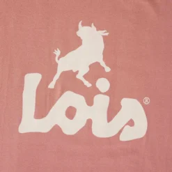 Lois Jeans New Baco Logo T-Shirt - Clay -Lacoste Cloth Shop lois jeans new baco logo t shirt clay p58329 866705 image