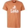 Lois Jeans New Baco Logo T-Shirt - Tangerine