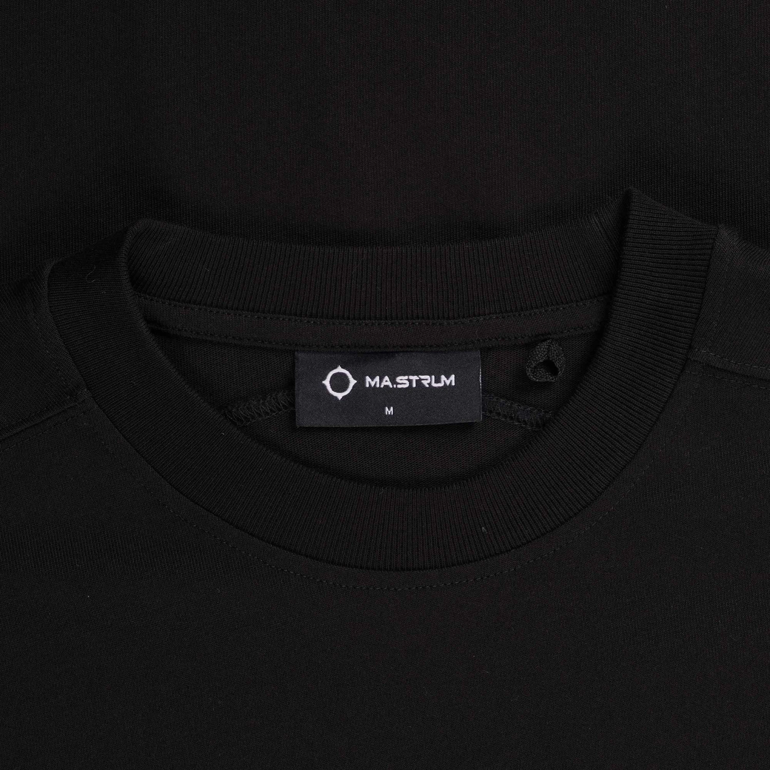 Ma Strum Long Sleeve Cargo Pocket Tee - Jet Black 2 Ma Strum Long Sleeve Cargo Pocket Tee - Jet Black - Image 2