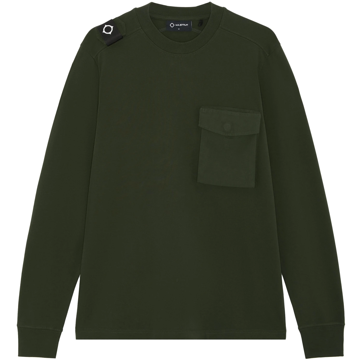 Ma Strum Long Sleeve Cargo Pocket Tee - Oil Slick 1 Ma Strum Long Sleeve Cargo Pocket Tee - Oil Slick