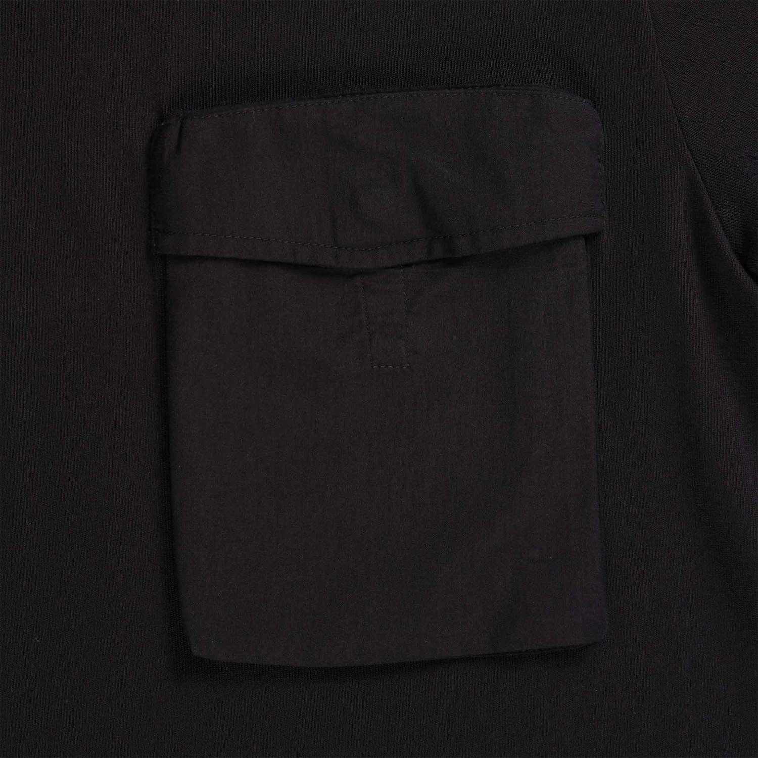 Ma Strum Short Sleeve Cargo Pocket T-Shirt - Jet Black 3 Ma Strum Short Sleeve Cargo Pocket T-Shirt - Jet Black - Image 3