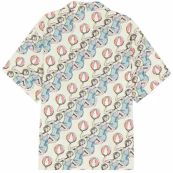 Maison Kitsune Dancing Girls Print Shirt - White -Lacoste Cloth Shop maison kitsune dancing girls print shirt white p59174 870927 image