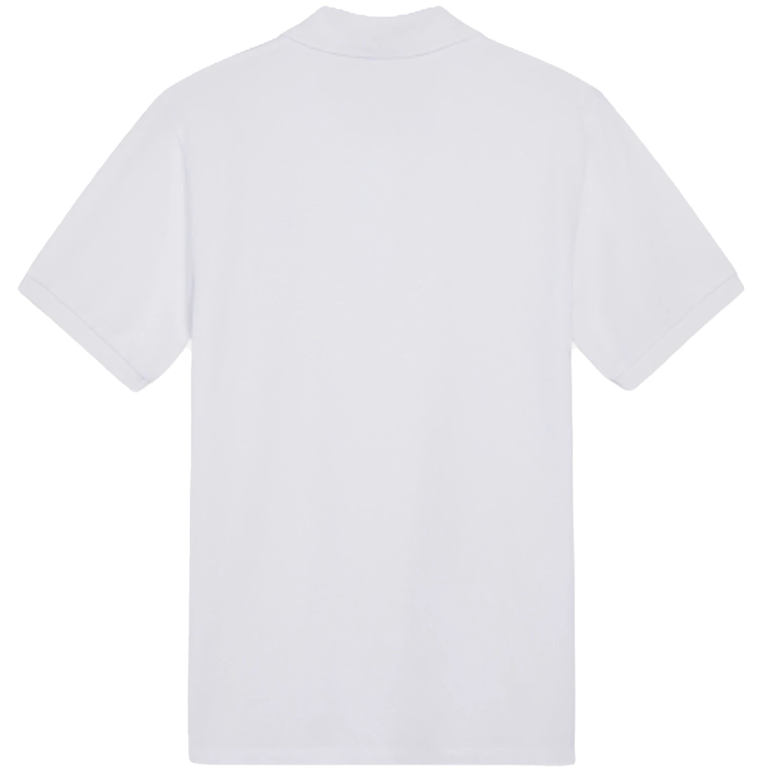 Maison Kitsune Fox Head Patch Classic Polo Shirt - White 3 Maison Kitsune Fox Head Patch Classic Polo Shirt - White - Image 3