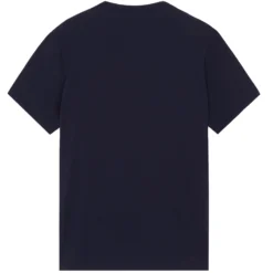 Maison Kitsune Grey Fox Head Patch T-Shirt - Navy -Lacoste Cloth Shop maison kitsune grey fox head patch t shirt navy p53032 885396 image