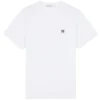 Maison Kitsune Grey Fox Head Patch T-Shirt - White
