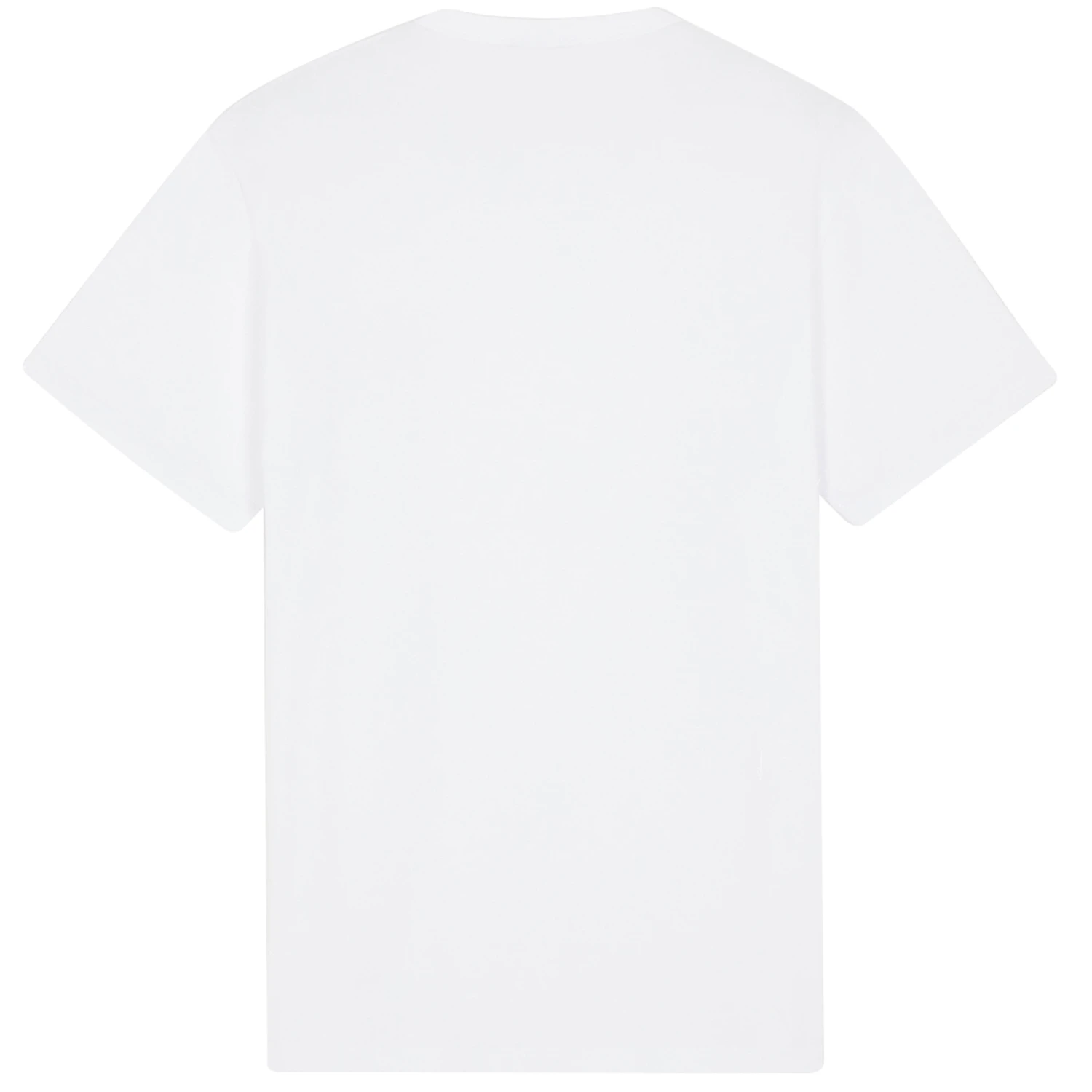 Maison Kitsune Grey Fox Head Patch T-Shirt - White 4 Maison Kitsune Grey Fox Head Patch T-Shirt - White - Image 4