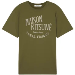 Maison Kitsune Palais Royal Classic T-Shirt - Khaki