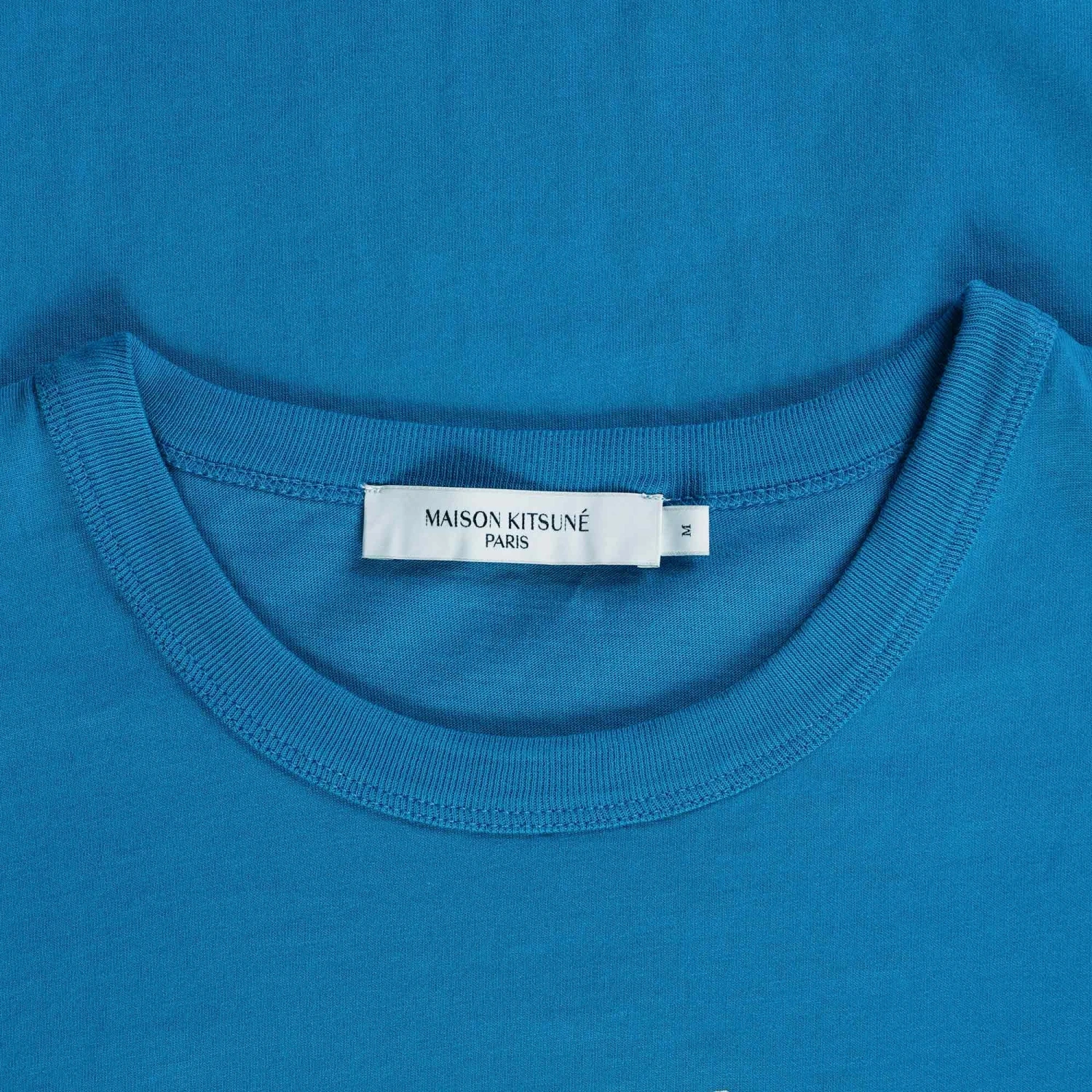 Maison Kitsune Palais Royal Classic T-Shirt - Sapphire 2 Maison Kitsune Palais Royal Classic T-Shirt - Sapphire - Image 2