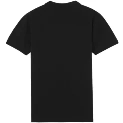 Maison Kitsune Tricolour Patch Classic Polo Shirt - Black -Lacoste Cloth Shop maison kitsune tricolour patch classic polo shirt black p59165 870847 image