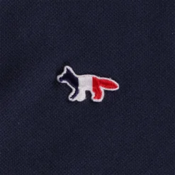Maison Kitsune Tricolour Patch Classic Polo Shirt - Navy 6 Maison Kitsune Tricolour Patch Classic Polo Shirt - Navy -Lacoste Cloth Shop maison kitsune tricolour patch classic polo shirt navy p59166 870822 image