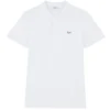 Maison Kitsune Tricolour Patch Classic Polo Shirt - White