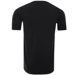 Merz B Schwanen Button Facing T-Shirt - Black 9 Merz B Schwanen Button Facing T-Shirt - Black -Lacoste Cloth Shop merz b schwanen button facing t shirt black p50407 686552 image