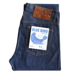 Naked And Famous Denim Super Guy Blue Bird Selvedge - Indigo