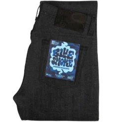 Naked And Famous Denim Super Guy Blue Smoke Stretch Selvedge - Indigo