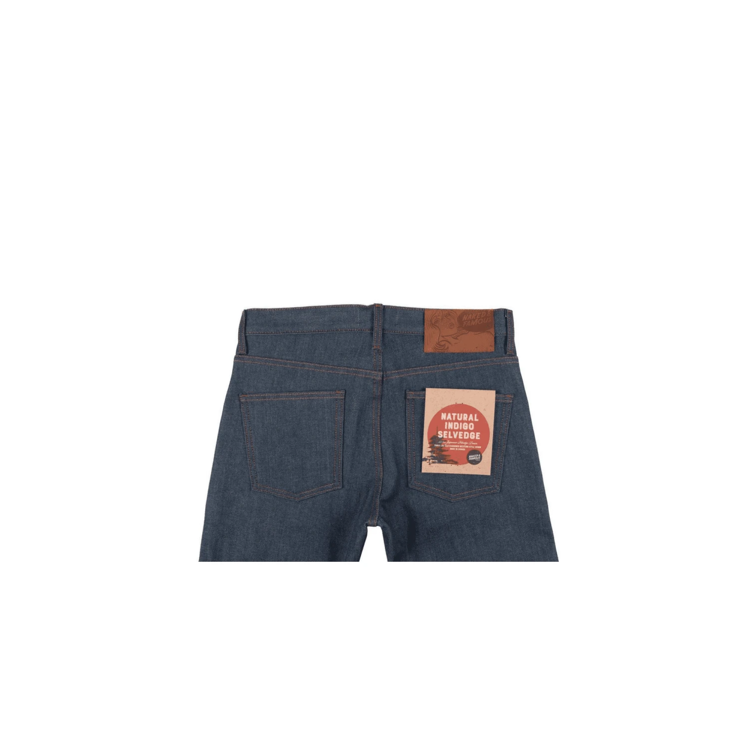 Naked And Famous Denim Super Guy Natural Indigo Selvedge 2 Naked And Famous Denim Super Guy Natural Indigo Selvedge - Image 2