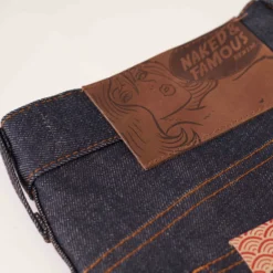 Naked And Famous Denim Super Skinny Dirty Fade Selvedge Jeans - Indigo -Lacoste Cloth Shop naked and famous denim super skinny dirty fade selvedge jeans indigo p40381 324964 image