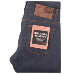 Naked And Famous Denim Super Skinny Dirty Fade Selvedge Jeans - Indigo