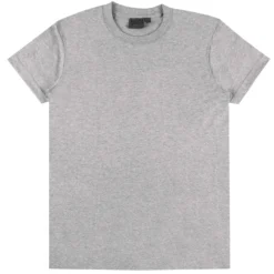 Naked And Famous Denim Vintage Circular Knit Grey T-Shirt