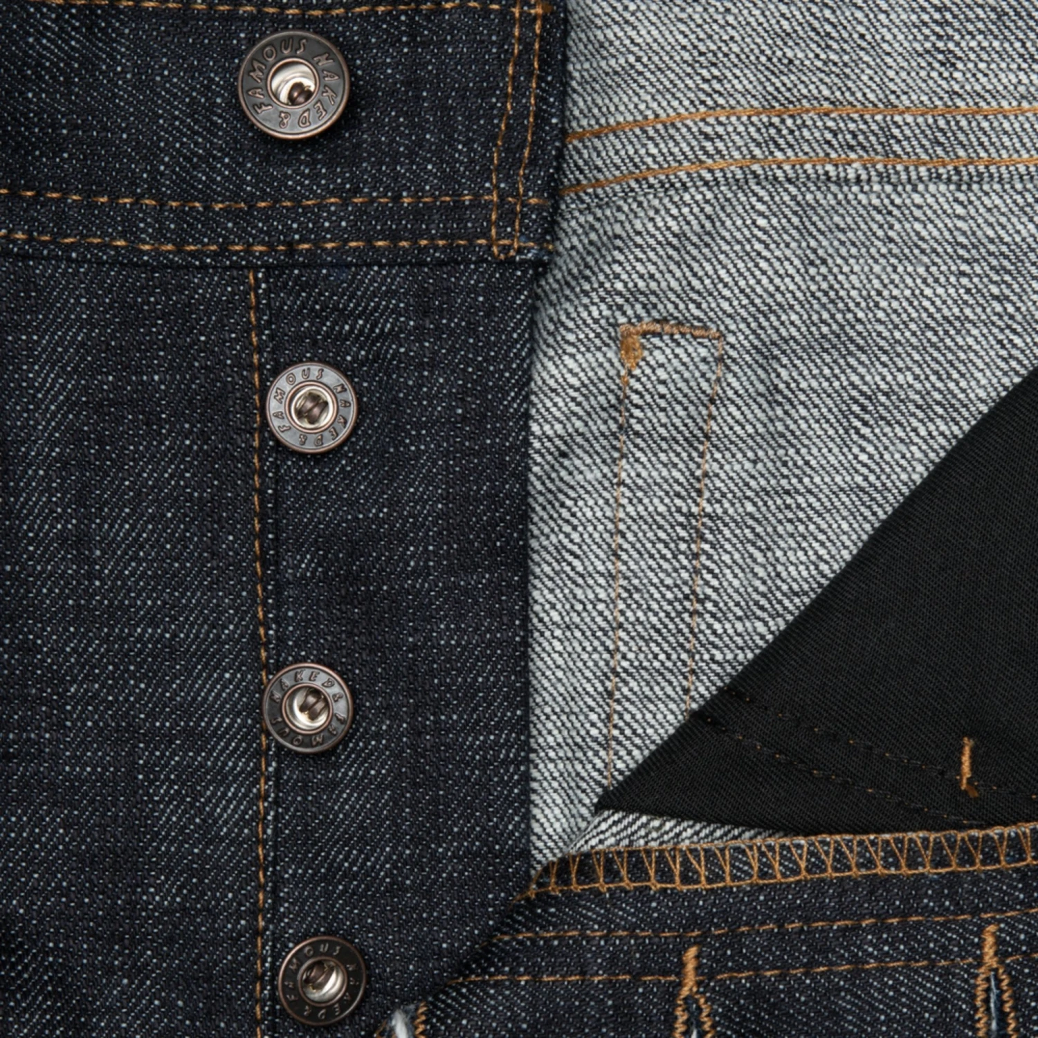 Naked And Famous Denim Weird Guy Fire Bird Selvedge - Indigo 2 Naked And Famous Denim Weird Guy Fire Bird Selvedge - Indigo - Image 2