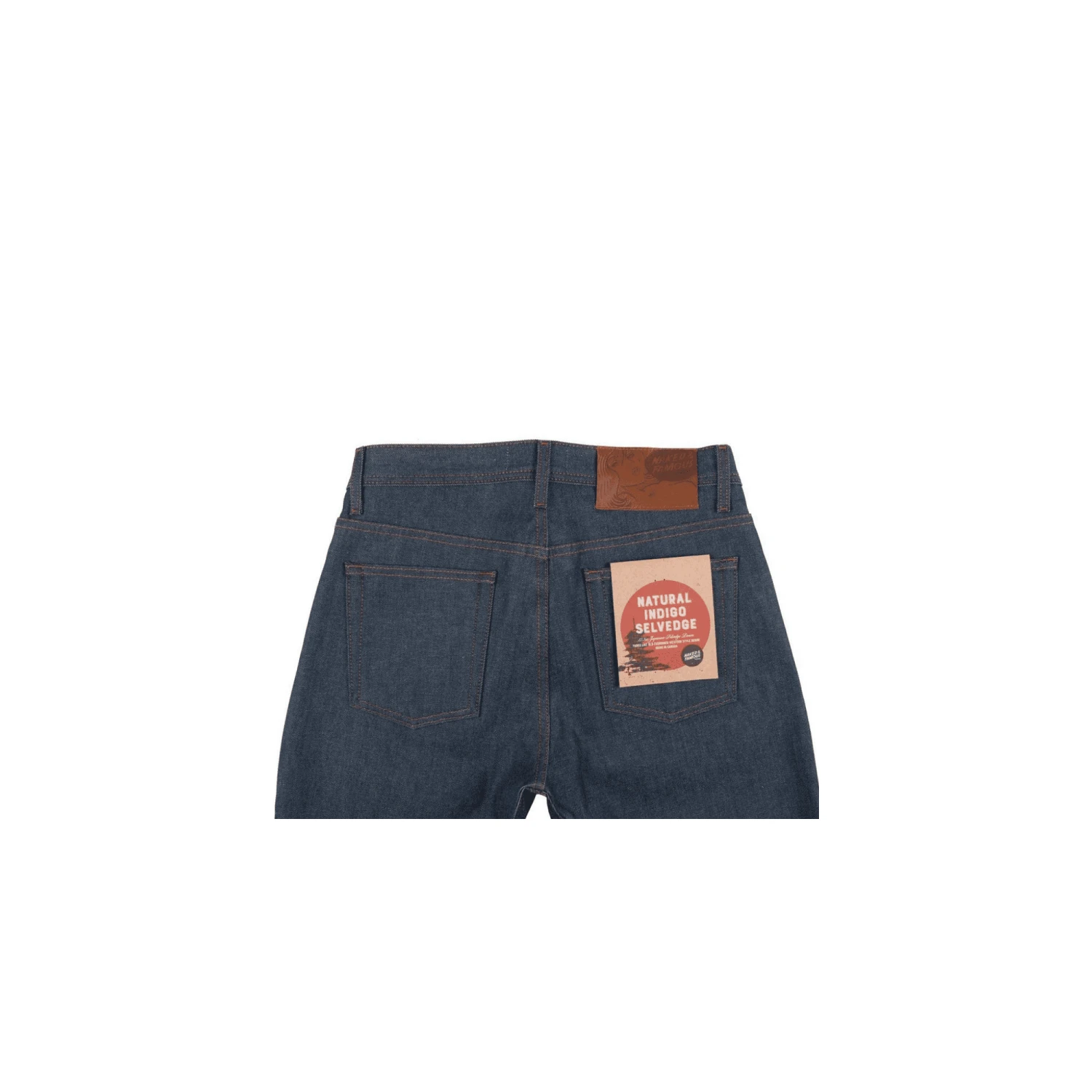 Naked And Famous Denim Weird Guy Natural Indigo Selvedge 4 Naked And Famous Denim Weird Guy Natural Indigo Selvedge - Image 4