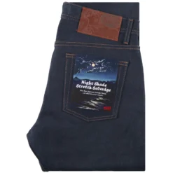 Naked And Famous Denim Weird Guy Night Shade Stretch Selvedge - Indigo
