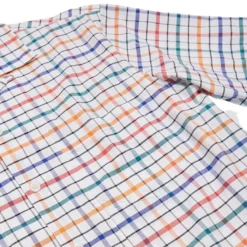 Nigel Cabourn Camp Collar Shirt - Off-White Check -Lacoste Cloth Shop nigel cabourn camp collar shirt off white check p54448 758593 image