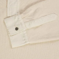 Nigel Cabourn Henley Long Sleeve Shirt - Ivory 6 Nigel Cabourn Henley Long Sleeve Shirt - Ivory -Lacoste Cloth Shop nigel cabourn henley long sleeve shirt ivory p61139 907328 image
