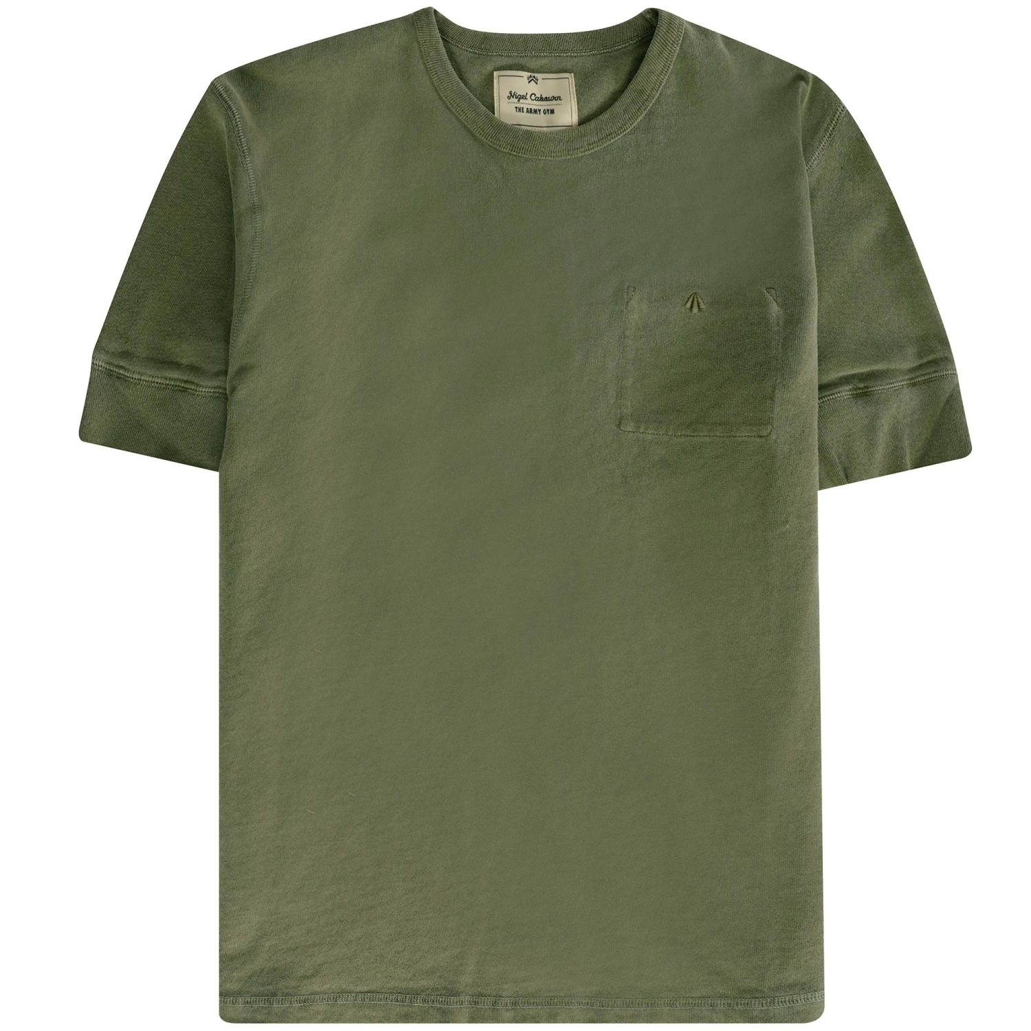 Nigel Cabourn Military Tee - Green 1 Nigel Cabourn Military Tee - Green