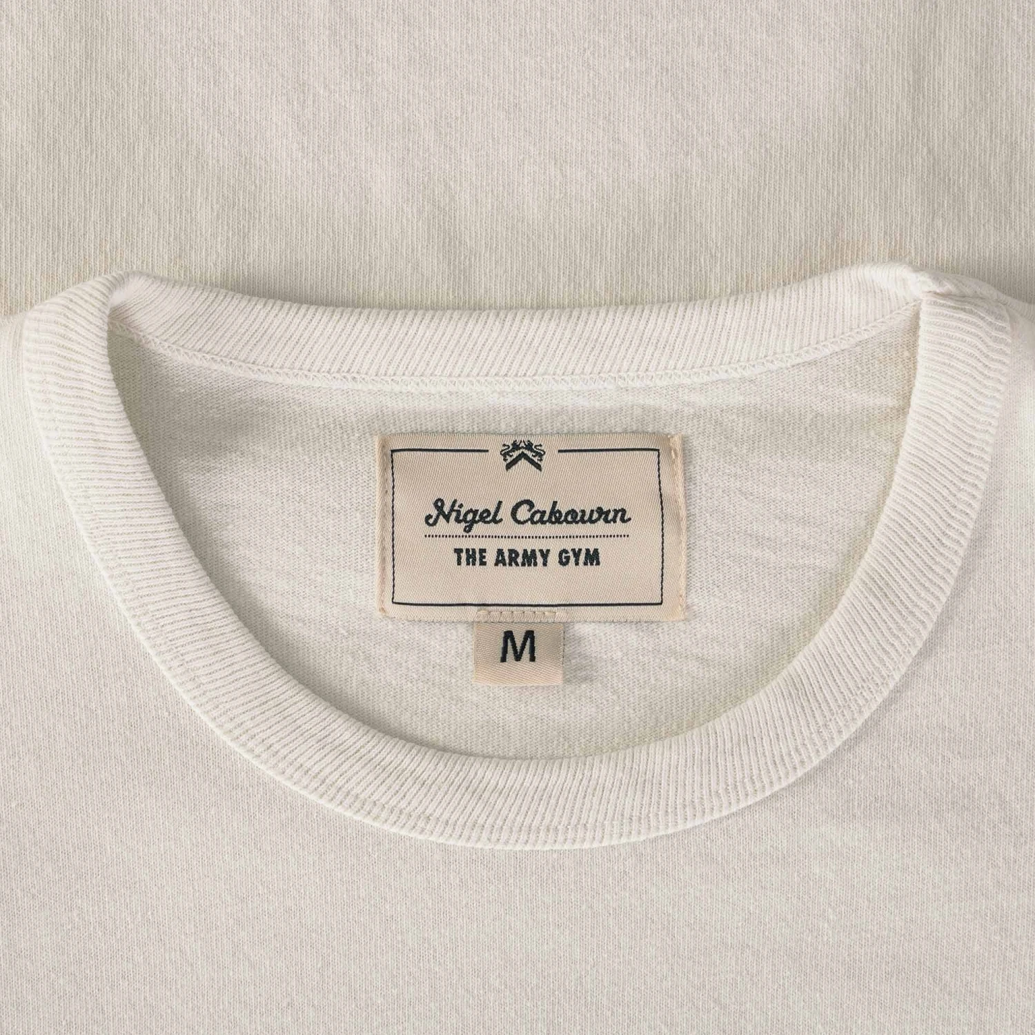 Nigel Cabourn Military Tee - Natural 2 Nigel Cabourn Military Tee - Natural - Image 2