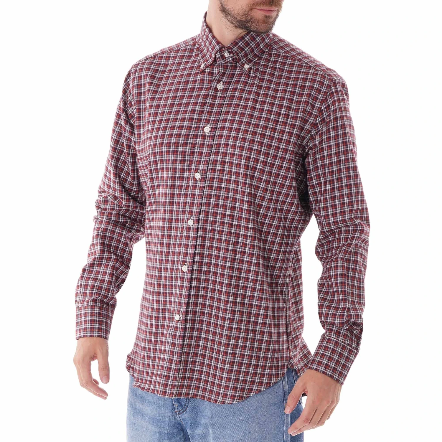 None Of The Above Check Shirt - Red 3 None Of The Above Check Shirt - Red - Image 3