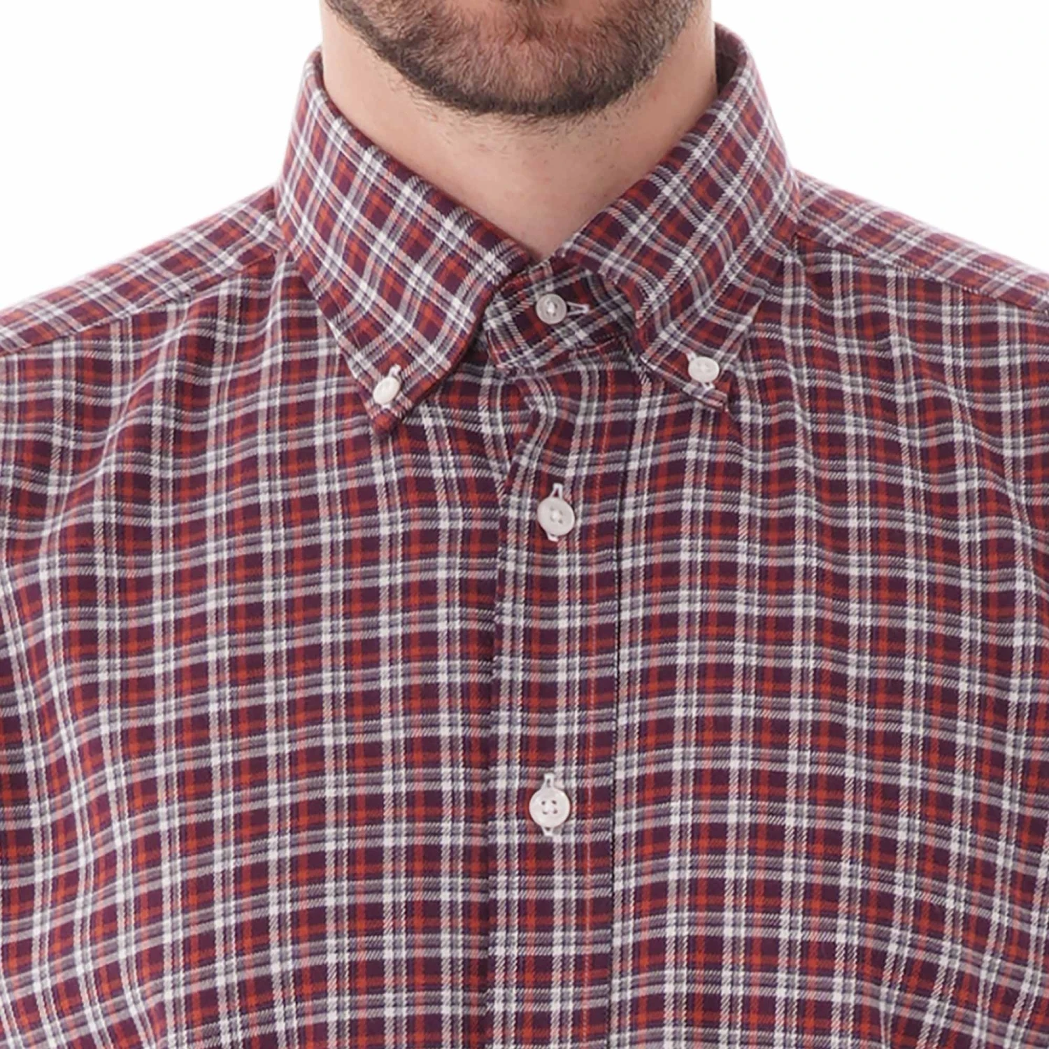 None Of The Above Check Shirt - Red 4 None Of The Above Check Shirt - Red - Image 4